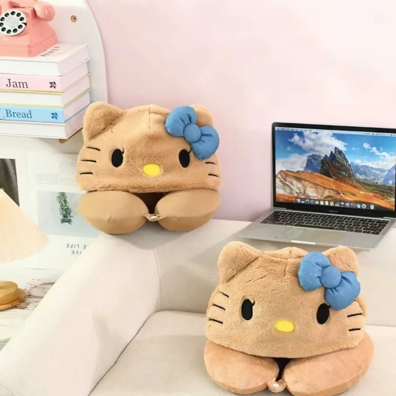 Kitty Hooded U-shaped Pillow Travel Pillow Cute Hooded Neck Pillow Portable Sleeping Artifact Airplane Car Outdoor Essential.
Kitty Hooded U-shaped Pillow Travel Pillow Cute Hooded Neck Pillow Portable Sleeping Artifact Airplane Car Outdoor Essential.