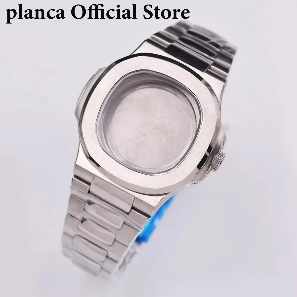 40mm silver watch case fit NH35 NH36 ETA2836 2824 Miyota8215 821A DG2813 movements Stainless steel strap Case
40mm silver watch case fit NH35 NH36 ETA2836 2824 Miyota8215 821A DG2813 movements Stainless steel strap Case