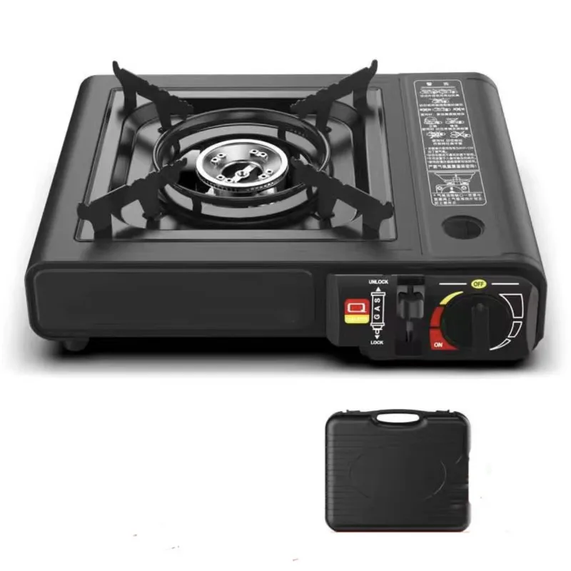 Portable Outdoor Kitchen Gas Stove Stainless Steel Mini Gas Stove Cooking BBQ Camping Equipment with Luggage
Portable Outdoor Kitchen Gas Stove Stainless Steel Mini Gas Stove Cooking BBQ Camping Equipment with Luggage