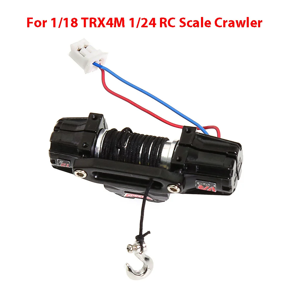 Для 1/18 TRX4M 1/24 RC масштаб гусеничный металлический электрический универсальный лебедка RC модель автомобиля аксессуары
Для 1/18 TRX4M 1/24 RC масштаб гусеничный металлический электрический универсальный лебедка RC модель автомобиля аксессуары