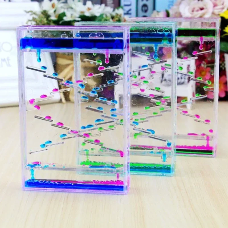 Creative Decompression Daze Square Slide Liquid Hourglass Oil Leak Water Drop Timing Pendulum Home Decoration Home Decor
Creative Decompression Daze Square Slide Liquid Hourglass Oil Leak Water Drop Timing Pendulum Home Decoration Home Decor