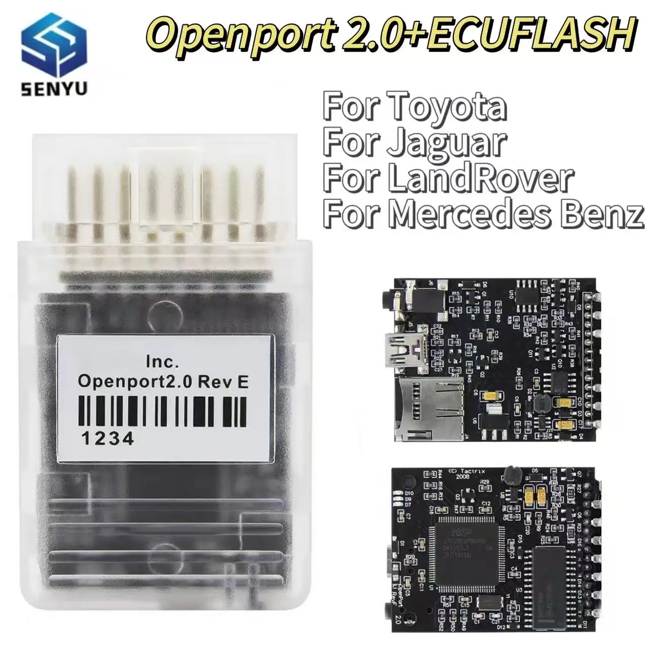 Openport 2.0 ECU FLASH Chip Tunning Tool for Mercedes J2534 open port 2 0 OBD OBD2 Car Diagnostic Tool for Toyota Code Scanner
Openport 2.0 ECU FLASH Chip Tunning Tool for Mercedes J2534 open port 2 0 OBD OBD2 Car Diagnostic Tool for Toyota Code Scanner