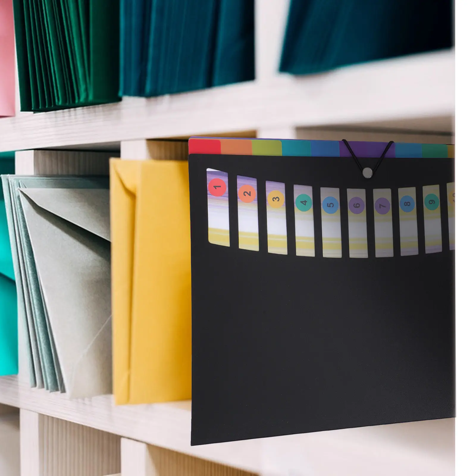 Multi-Layer Expanding File Folder Accordion Style Pocket Document Organizer for Office Study Home Restaurant A4 Large Capacity
Multi-Layer Expanding File Folder Accordion Style Pocket Document Organizer for Office Study Home Restaurant A4 Large Capacity