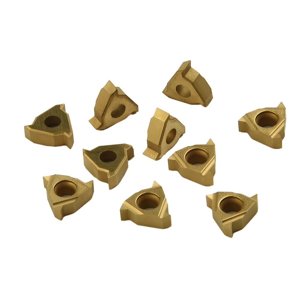 Pack of 10 11IR A60 Carbide Inserts for Internal Threading Suitable for Thread Turning Tool and Boring Bar Use
Pack of 10 11IR A60 Carbide Inserts for Internal Threading Suitable for Thread Turning Tool and Boring Bar Use