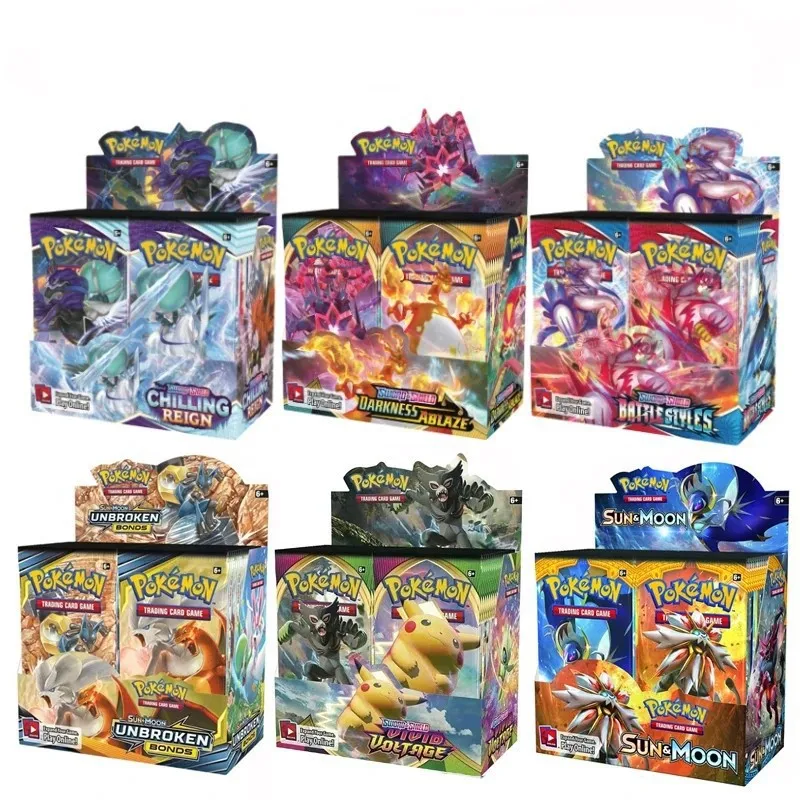 360PCSVersion Pokemon Trading Cards Pocket Monster Blind Box Collectible Card
360PCSVersion Pokemon Trading Cards Pocket Monster Blind Box Collectible Card