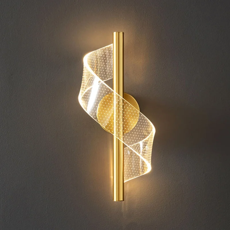 Light luxury bedroom bedside wall lamp minimalist Nordic LED wall lamp indoor lighting home bedside living room corridor decorat
Light luxury bedroom bedside wall lamp minimalist Nordic LED wall lamp indoor lighting home bedside living room corridor decorat
