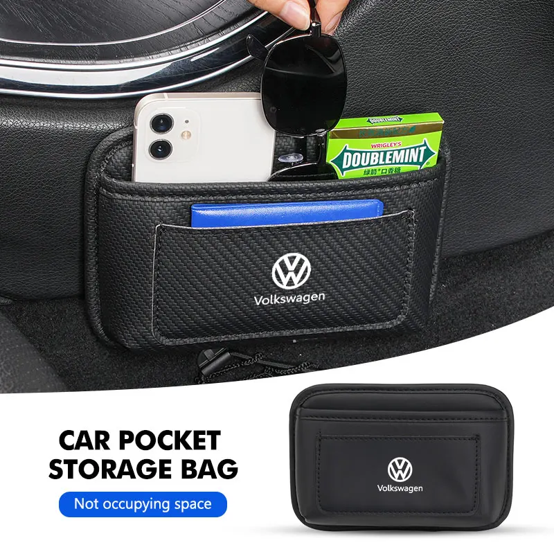 For Volkswagen VW Car Emblem Door Side Pocket Hanging Storage Bag Phone Card Golf 4 5 6 7 Polo Jetta Sagitar Magotan Passat B5
For Volkswagen VW Car Emblem Door Side Pocket Hanging Storage Bag Phone Card Golf 4 5 6 7 Polo Jetta Sagitar Magotan Passat B5