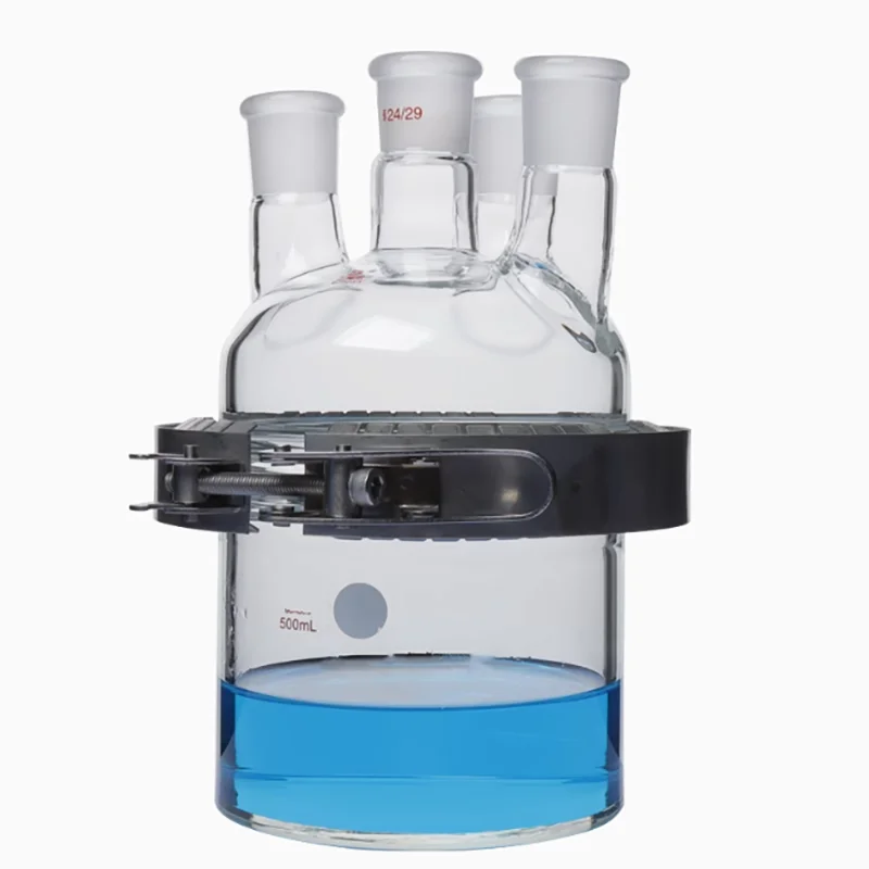 Four-hole open reactor flask single-layer glass reactor flat bottom round bottom stainless steel flange clamp split 500ml1000ml
Four-hole open reactor flask single-layer glass reactor flat bottom round bottom stainless steel flange clamp split 500ml1000ml