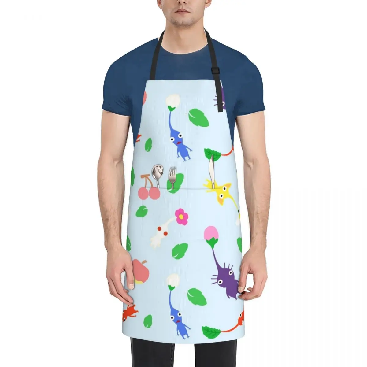 cute pikmin pattern blue Apron kitchen gadgets professional hairdresser Kitchen Supplies Apron
cute pikmin pattern blue Apron kitchen gadgets professional hairdresser Kitchen Supplies Apron