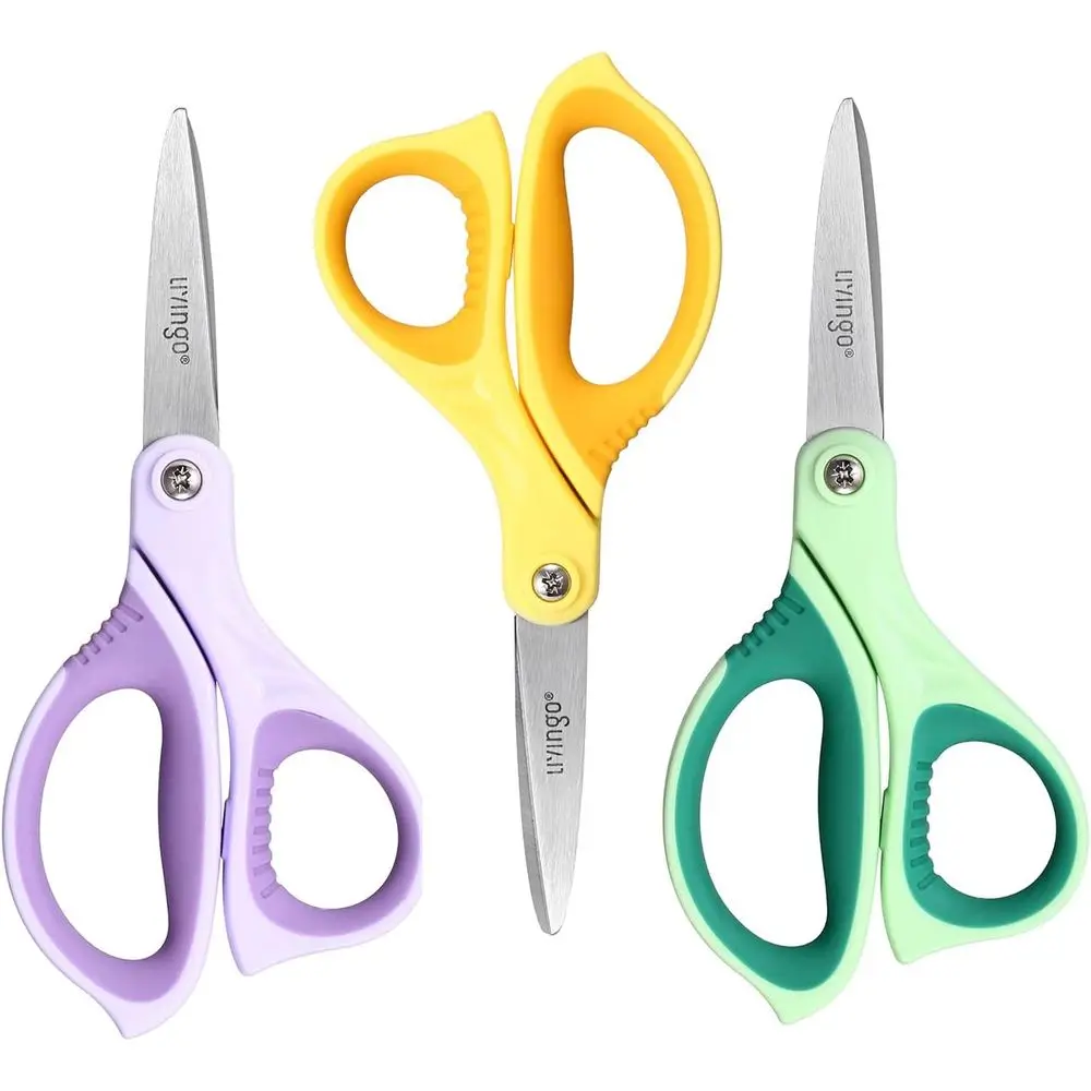 Child-Friendly Pointed Tip Scissors for School, Comfortable Grip for Ages 8-11, Ideal for Paper Cutting
Child-Friendly Pointed Tip Scissors for School, Comfortable Grip for Ages 8-11, Ideal for Paper Cutting