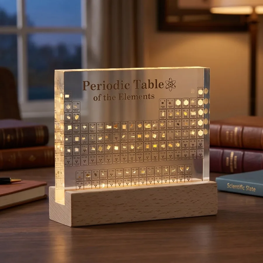 83pcs Elements Periodic Table Figure Clear Mendeleev Periodic Table Science Ornament Acrylic Decoration Desk Accessories Gift
83pcs Elements Periodic Table Figure Clear Mendeleev Periodic Table Science Ornament Acrylic Decoration Desk Accessories Gift