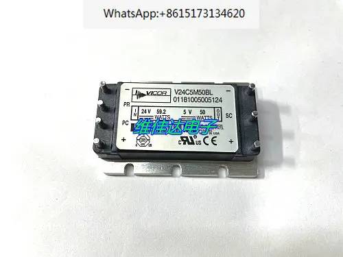 Модуль питания V24C5C50BL V24C5M50BL, от 24 В до 5 В, 50 Вт, точечная продажа, гарантия качества, 5 шт.
Модуль питания V24C5C50BL V24C5M50BL, от 24 В до 5 В, 50 Вт, точечная продажа, гарантия качества, 5 шт.
