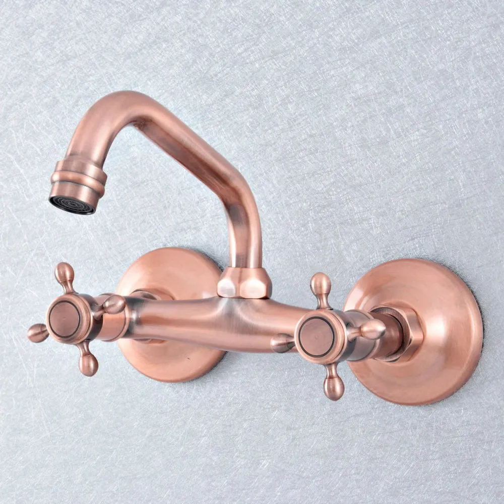 Antique Red Copper Brass Bathroom Kitchen Basin Sink Faucet Mixer Tap Swivel Spout Wall Mounted msf865
Antique Red Copper Brass Bathroom Kitchen Basin Sink Faucet Mixer Tap Swivel Spout Wall Mounted msf865