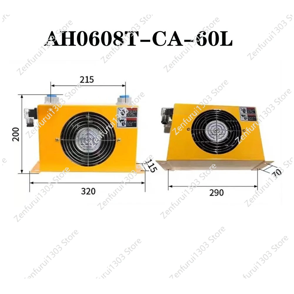 60L/min Hydraulic Air Cooler AH0608T Hot Selling Hardware Tools Air Cooled Oil Radiator Air Cooling Oil Cooler 380V 220V 24V 12V
60L/min Hydraulic Air Cooler AH0608T Hot Selling Hardware Tools Air Cooled Oil Radiator Air Cooling Oil Cooler 380V 220V 24V 12V