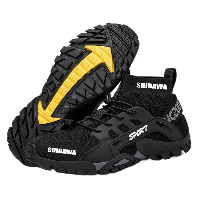 Shidawa Men Non-slip Fishing Shoes Outdoor Sports Breathable Hunting Boots Large Mesh Quick-drying Upstream Shoes Cycling Shoes
Shidawa Men Non-slip Fishing Shoes Outdoor Sports Breathable Hunting Boots Large Mesh Quick-drying Upstream Shoes Cycling Shoes