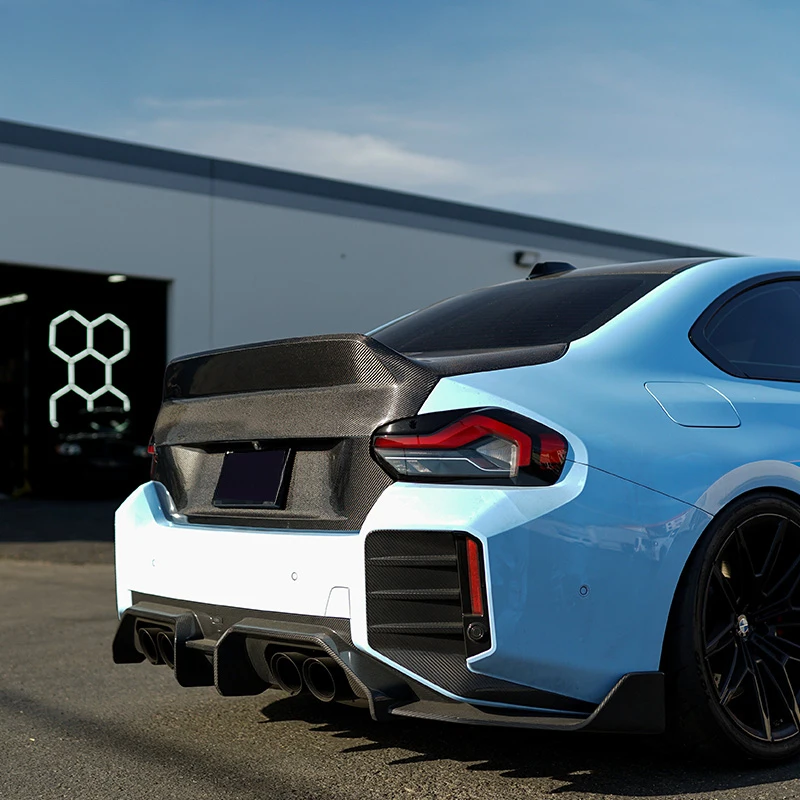 CSL Style Prepreg Dry Carbon Fiber Rear Trunk Lid for M2 G87 2023 - Body Kit Auto Exterior Aero Part
CSL Style Prepreg Dry Carbon Fiber Rear Trunk Lid for M2 G87 2023 - Body Kit Auto Exterior Aero Part
