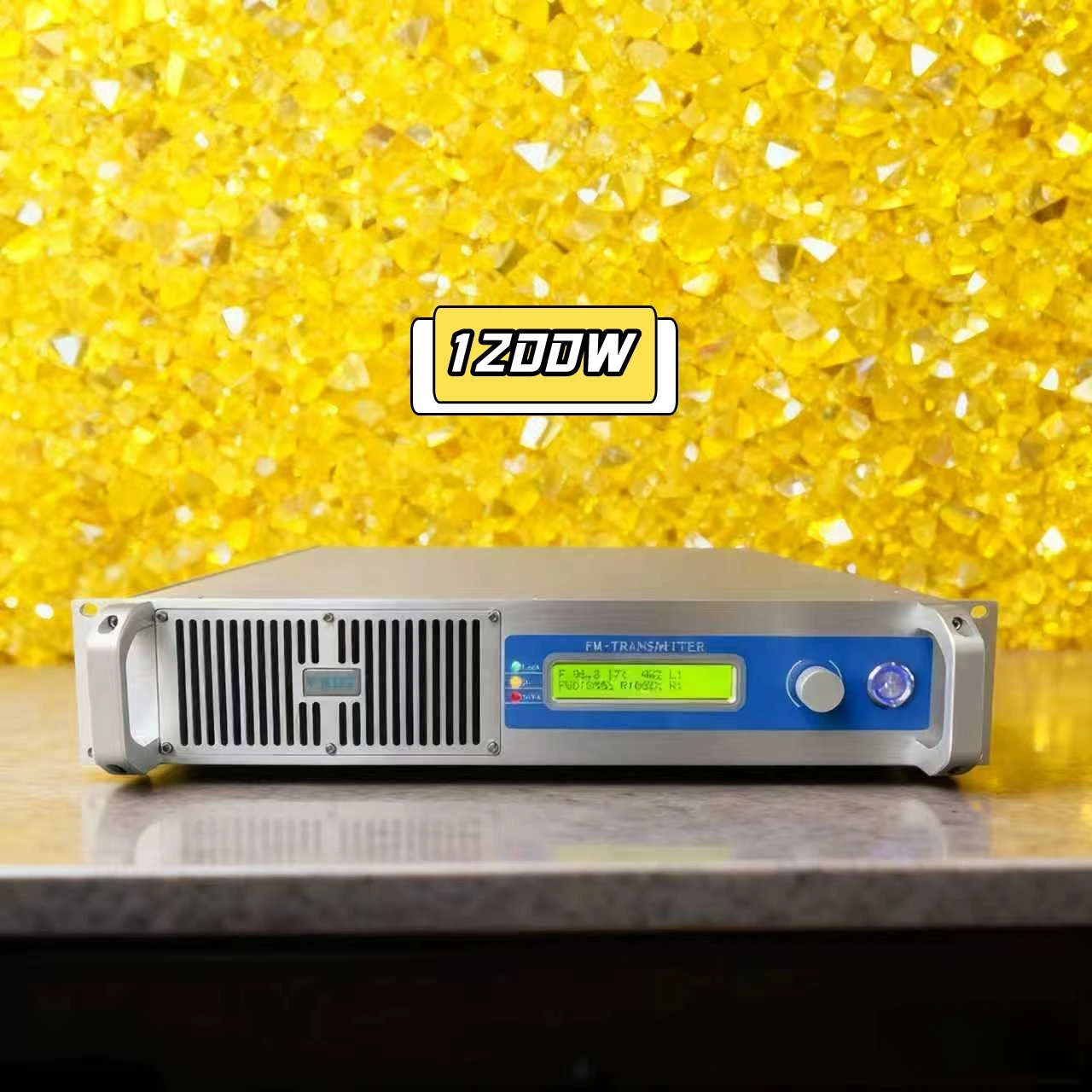 YXHT-1.2KW(1200W) FM Transmitter Universal Compatibility 110V/220V Ready - Stable, Power Switch, for Community/Office Building
YXHT-1.2KW(1200W) FM Transmitter Universal Compatibility 110V/220V Ready - Stable, Power Switch, for Community/Office Building