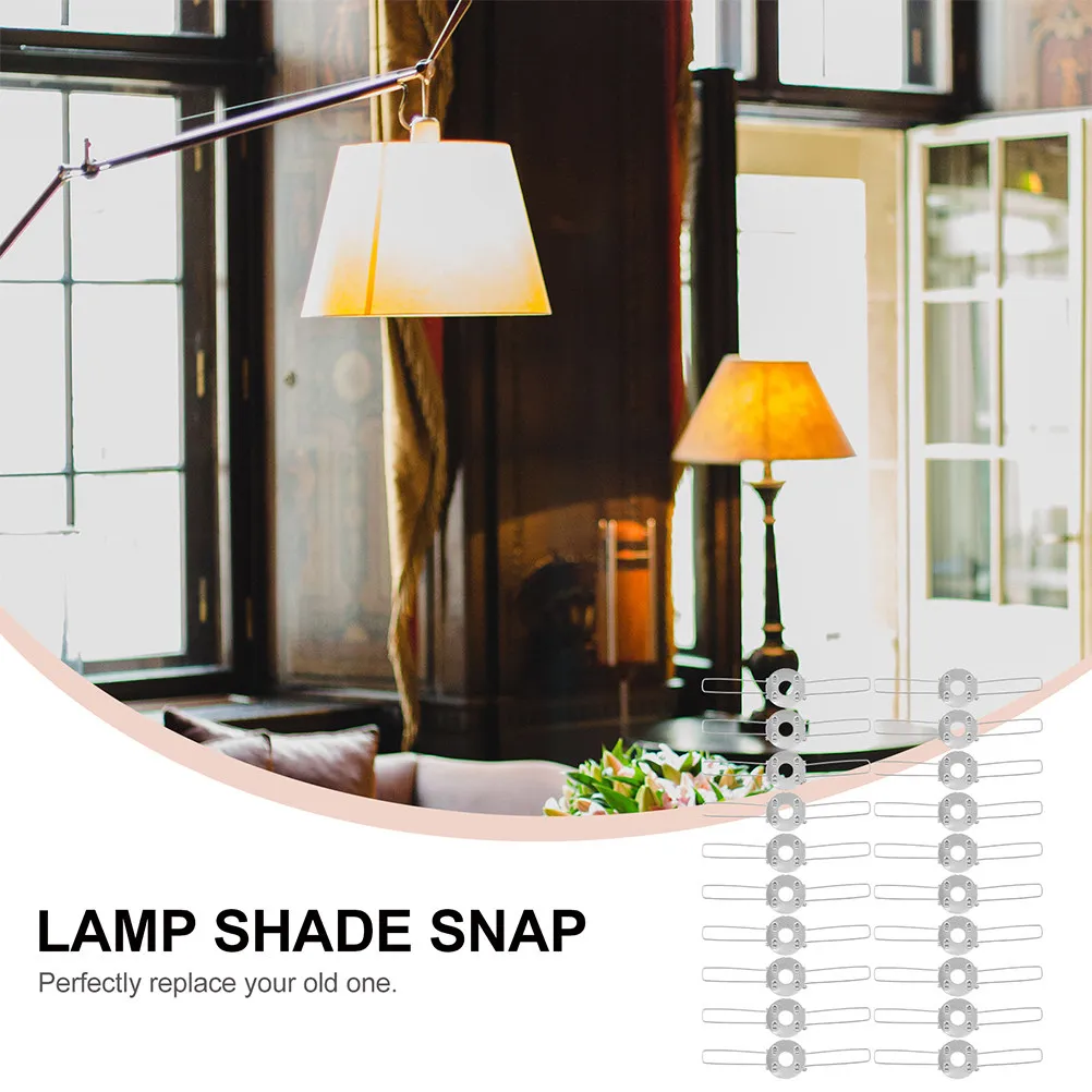 30Pcs Lampshade Spring Clips Iron Lamp Shade Fixator for Ceiling Light Chandelier Table Lamp DIY Lighting Installation
30Pcs Lampshade Spring Clips Iron Lamp Shade Fixator for Ceiling Light Chandelier Table Lamp DIY Lighting Installation