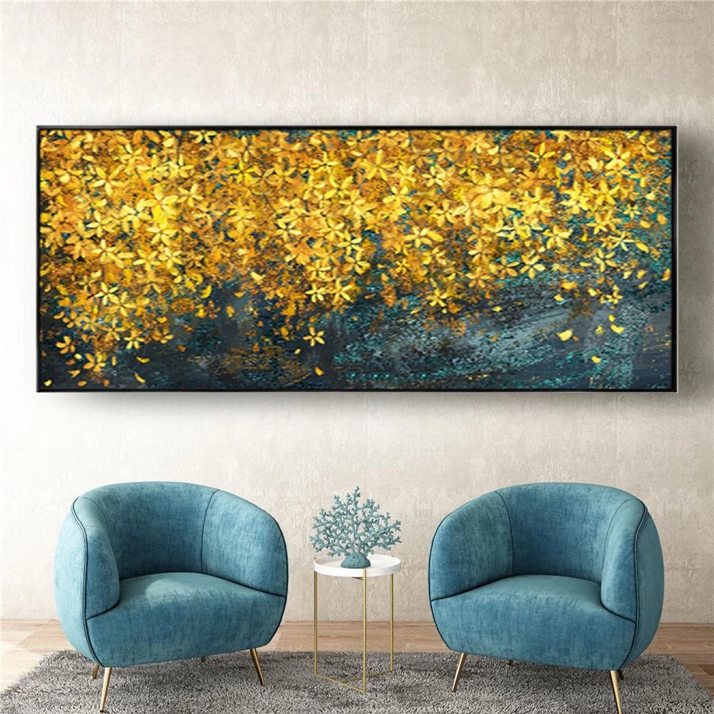 Big Panel Modern Yellow Abstract Vine-Like Plant Painting Art Hand-Painted Gold Canvas Oil Paintings Decor Living Room Wall Trim
Big Panel Modern Yellow Abstract Vine-Like Plant Painting Art Hand-Painted Gold Canvas Oil Paintings Decor Living Room Wall Trim