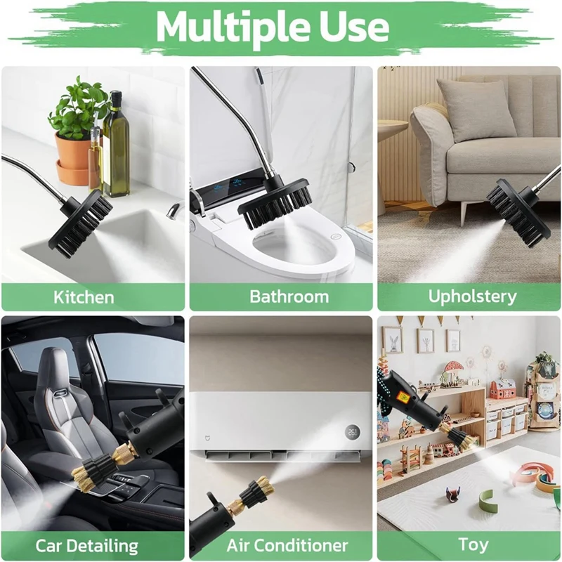 Portable Handheld Steam Machine Is High-Temperature Steam Cleaner For Kitchen Bathroom US Plug
Portable Handheld Steam Machine Is High-Temperature Steam Cleaner For Kitchen Bathroom US Plug