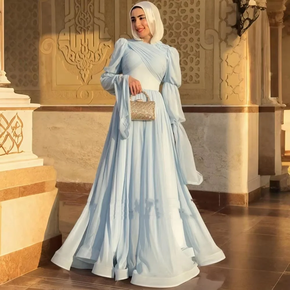 Customized Exquisite Ruched Women Prom Dress O Neck Charming Ruffles Zipper Floor Length Party Dress Women Evening Gown
Customized Exquisite Ruched Women Prom Dress O Neck Charming Ruffles Zipper Floor Length Party Dress Women Evening Gown