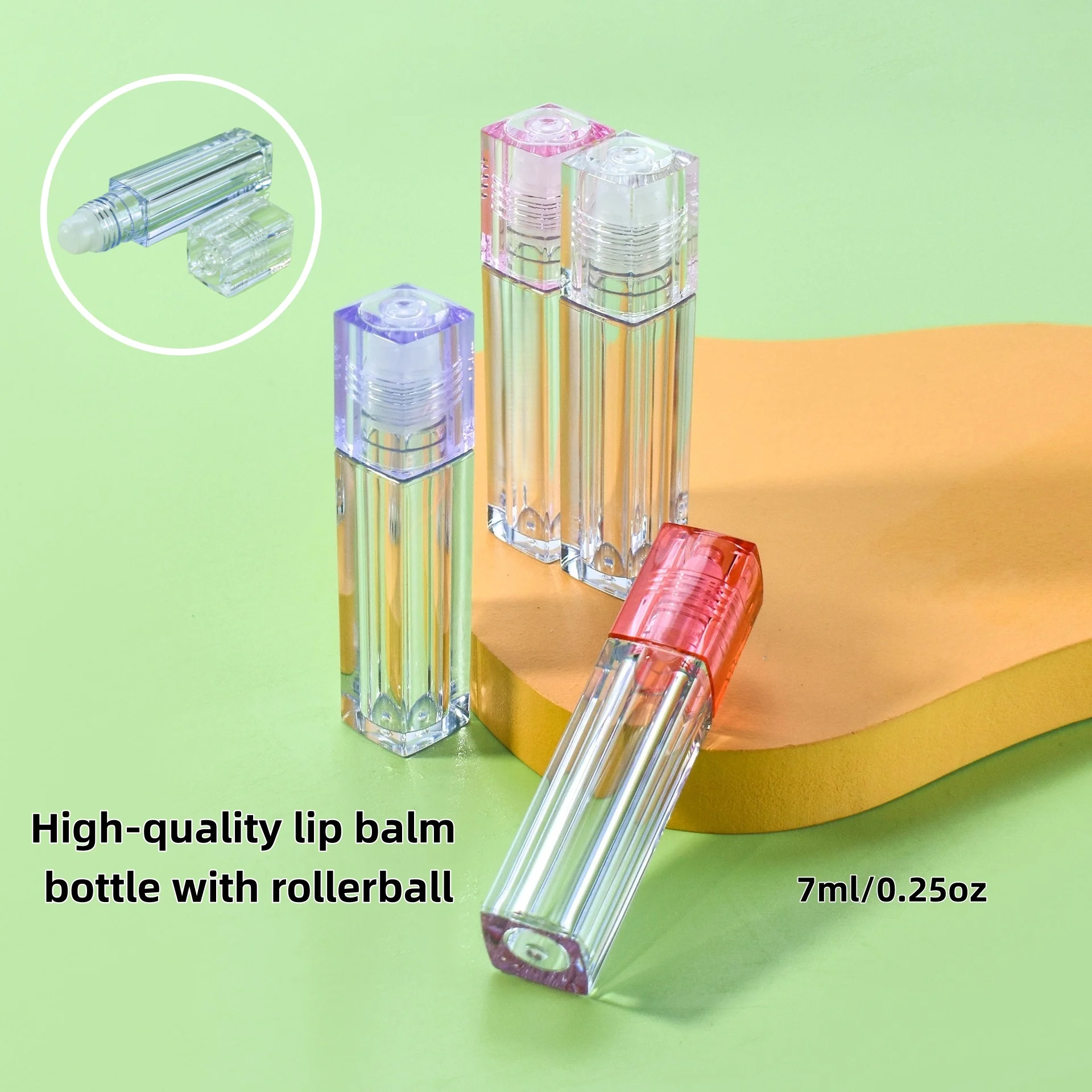 10Pcs 6.5ml High-quality Lip Lubricant Bottle with Ball Bearings Empty Bottle Sample Trial Packaging Cosmetic Packaging Material
10Pcs 6.5ml High-quality Lip Lubricant Bottle with Ball Bearings Empty Bottle Sample Trial Packaging Cosmetic Packaging Material