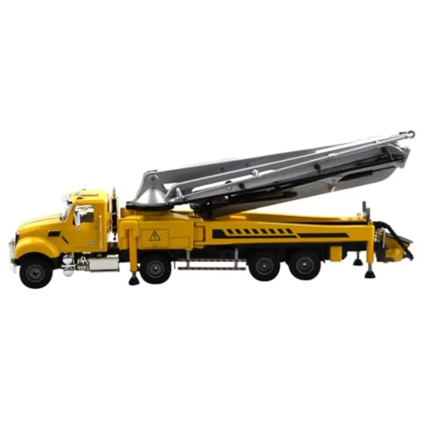 Construction vehicle model for die-cast alloy concrete pump truck enthusiasts silver-gray finish durable metal alloy highly det
Construction vehicle model for die-cast alloy concrete pump truck enthusiasts silver-gray finish durable metal alloy highly det
