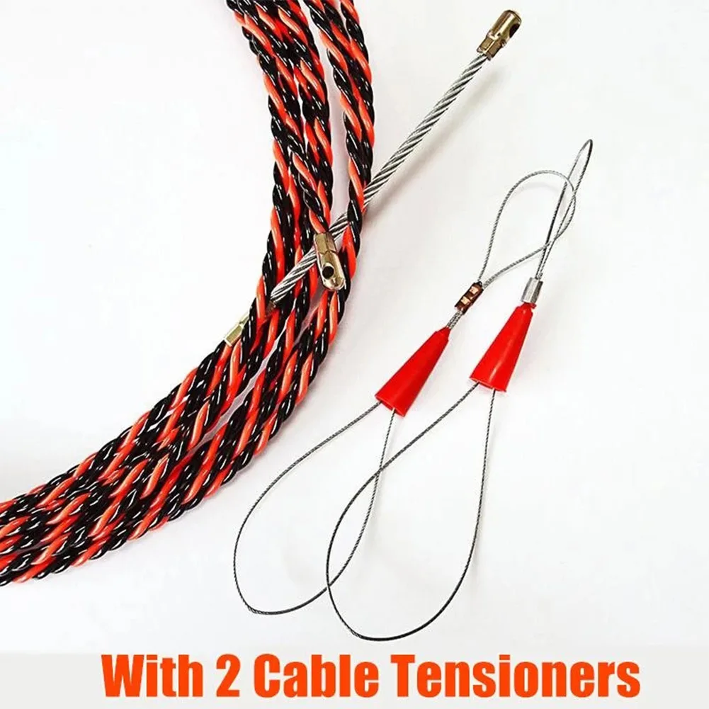 Wire Guider Electrician Cable Fiber Optic Fiberglass Nylon High Tensile Strength Running Threading Device Cable Puller
Wire Guider Electrician Cable Fiber Optic Fiberglass Nylon High Tensile Strength Running Threading Device Cable Puller
