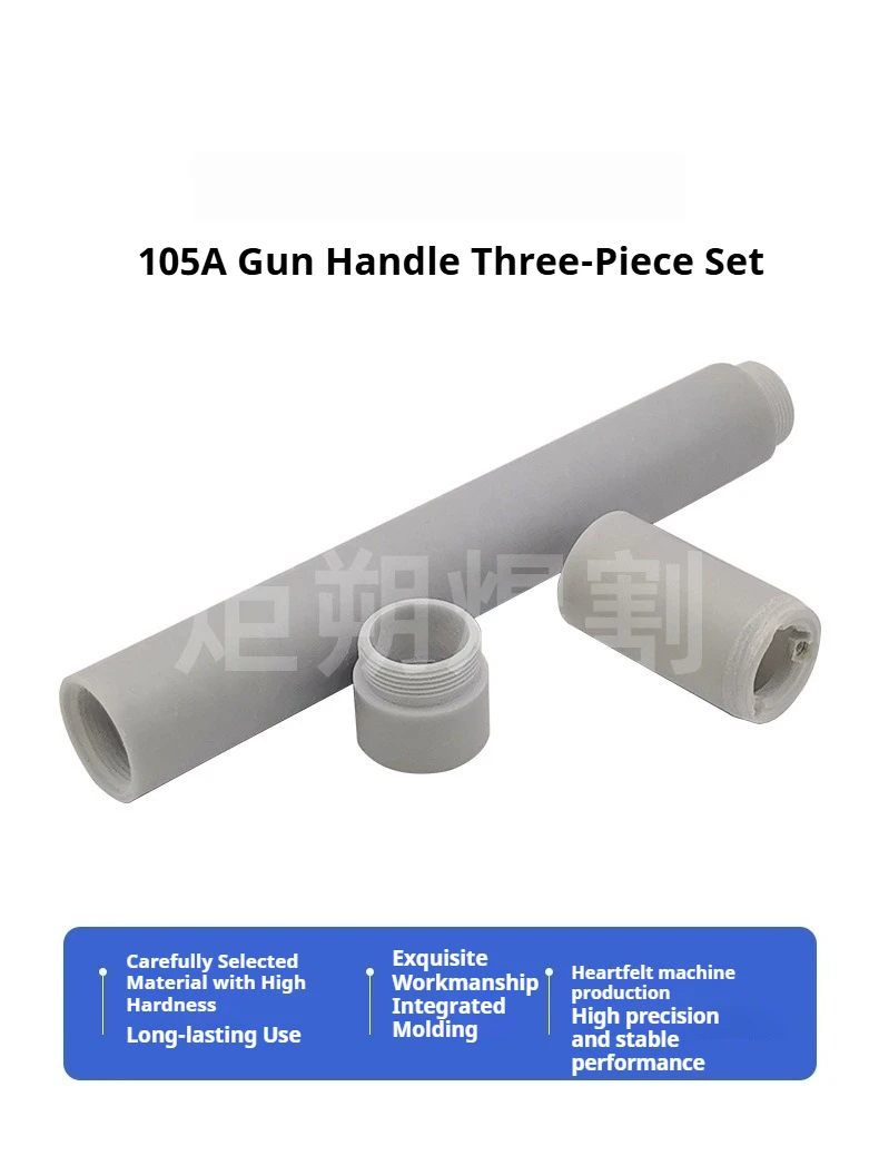 105A Torch Handle 3pcs Kit 228735 Retaining Cap 228736 Coupler 228737 Long Sleeve For Plasma Cutting Torch
105A Torch Handle 3pcs Kit 228735 Retaining Cap 228736 Coupler 228737 Long Sleeve For Plasma Cutting Torch