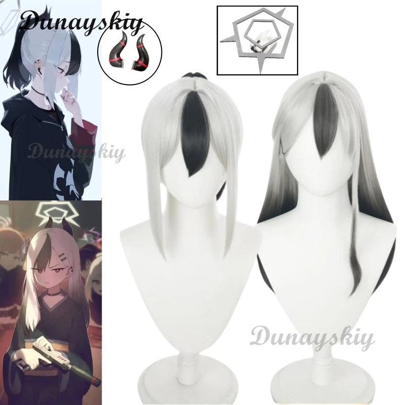 Onikata Kayoko White Long 70cm Cosplay Wig Blue Archive Black Synthetic Hair Heat Resistant Halloween Role Play + Free Wig Cap
Onikata Kayoko White Long 70cm Cosplay Wig Blue Archive Black Synthetic Hair Heat Resistant Halloween Role Play + Free Wig Cap