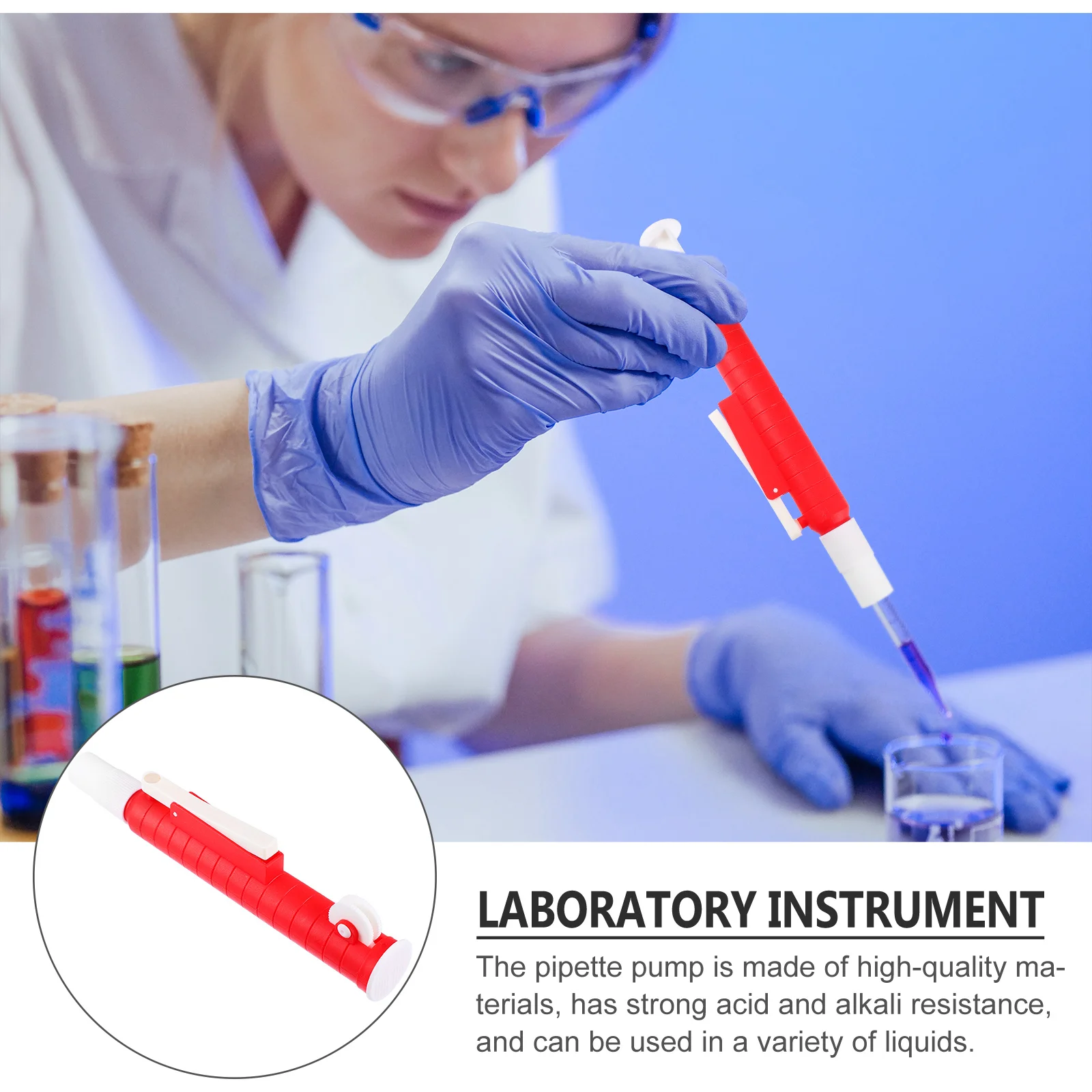 Small Pipette Pipeline Liquid Extractor Lab Electronic Controller Scale Red Silicon Laboratory Suction Bulb 
Small Pipette Pipeline Liquid Extractor Lab Electronic Controller Scale Red Silicon Laboratory Suction Bulb