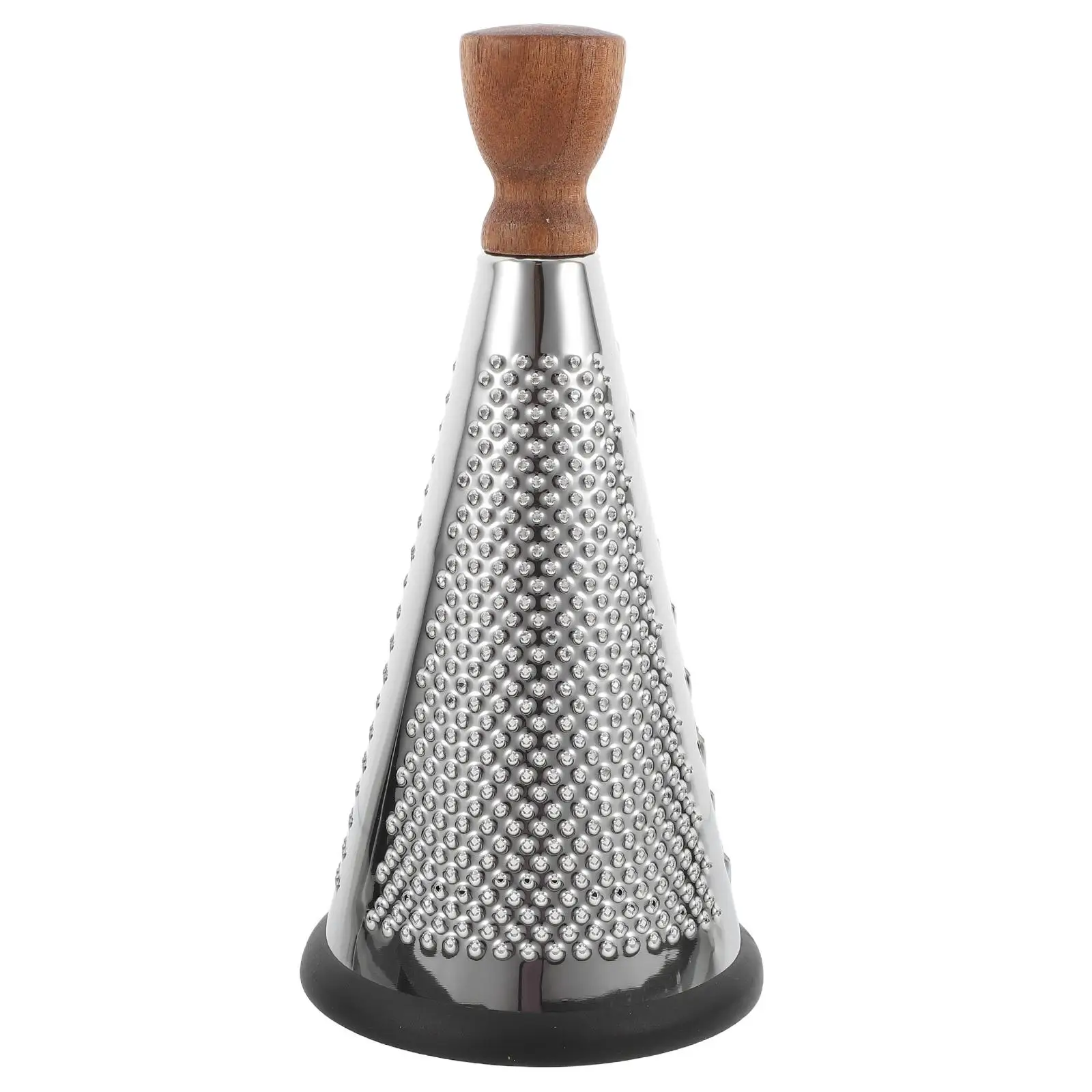 Wooden Handle Cheese Grater Stainless Steel Kitchen Tool 9 Inch Cone Shaped Vegetable Shredder Multifunctional Household
Wooden Handle Cheese Grater Stainless Steel Kitchen Tool 9 Inch Cone Shaped Vegetable Shredder Multifunctional Household