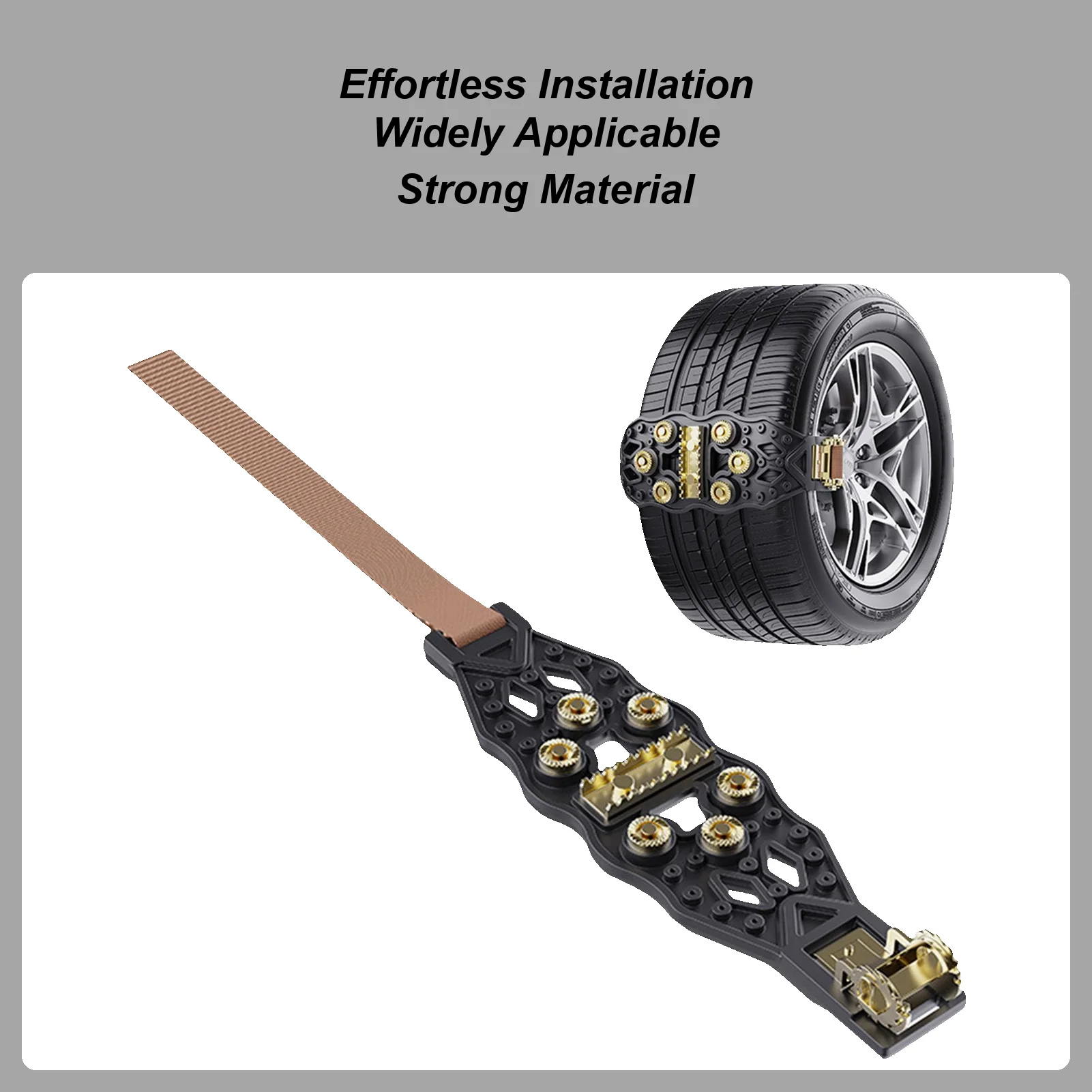 Снежные цепи для автомобильных шин, шипы, противоскользящие, тихие, сверхпрочные, шины для автомобилей, для ледяных зимних пеших прогулок, прицепов для бездорожья
Снежные цепи для автомобильных шин, шипы, противоскользящие, тихие, сверхпрочные, шины для автомобилей, для ледяных зимних пеших прогулок, прицепов для бездорожья