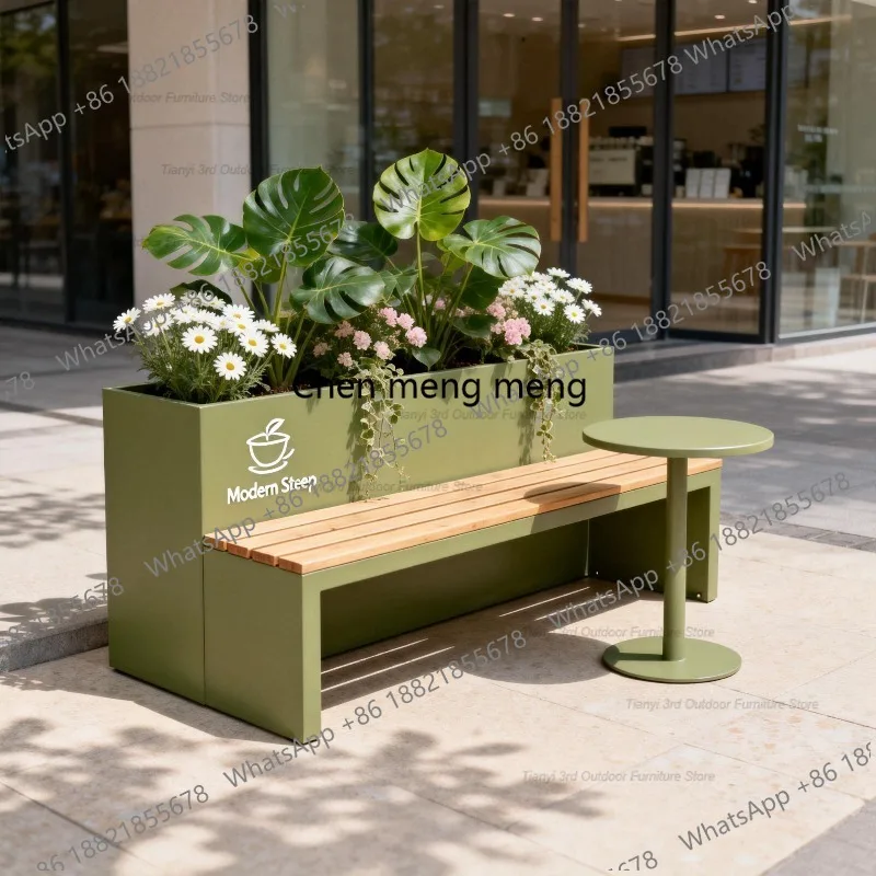 Nordic Creative Iron Art Flower Box Bench Modern Design Flower Bed Seat Partition Planter Box Outdoor Furniture Jardín
Nordic Creative Iron Art Flower Box Bench Modern Design Flower Bed Seat Partition Planter Box Outdoor Furniture Jardín