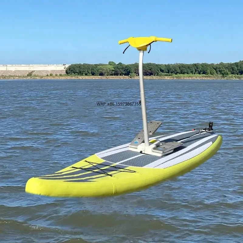 Хит продаж: Педальный сапборд из цельного пластика для водного велоспорта и серфинга
Хит продаж: Педальный сапборд из цельного пластика для водного велоспорта и серфинга