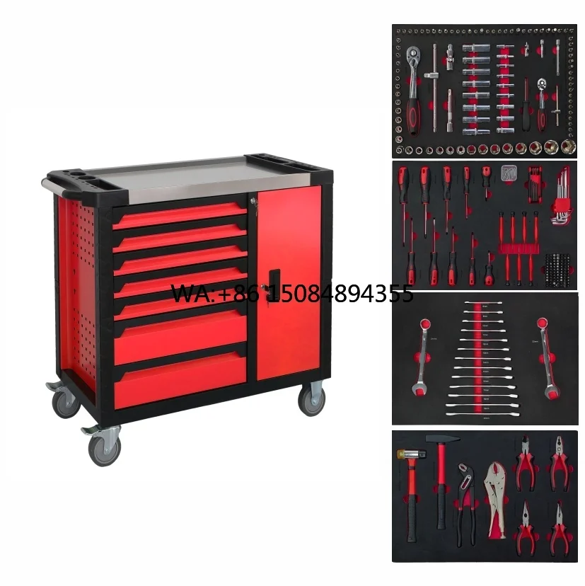 Holiday Season Top Gift: Heavy-Duty 7-Drawer Tool Cabinet on Wheels, Professional Quality
Holiday Season Top Gift: Heavy-Duty 7-Drawer Tool Cabinet on Wheels, Professional Quality