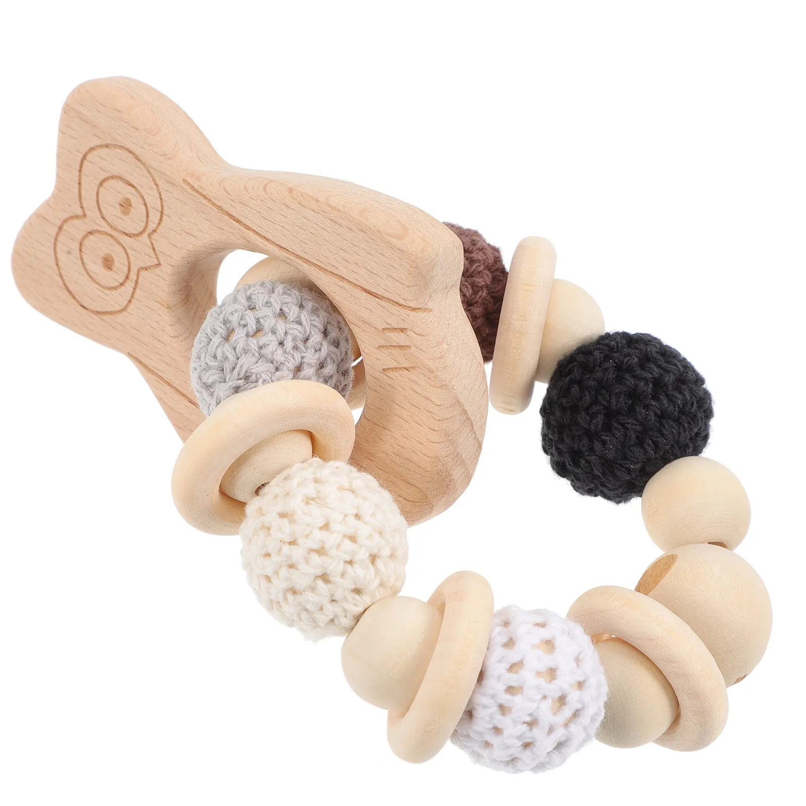 Owl Wooden Baby Sensory Teether Infant Toys Smooth Textured Areas Calm Baby Grip Ability Finger Muscle
Owl Wooden Baby Sensory Teether Infant Toys Smooth Textured Areas Calm Baby Grip Ability Finger Muscle
