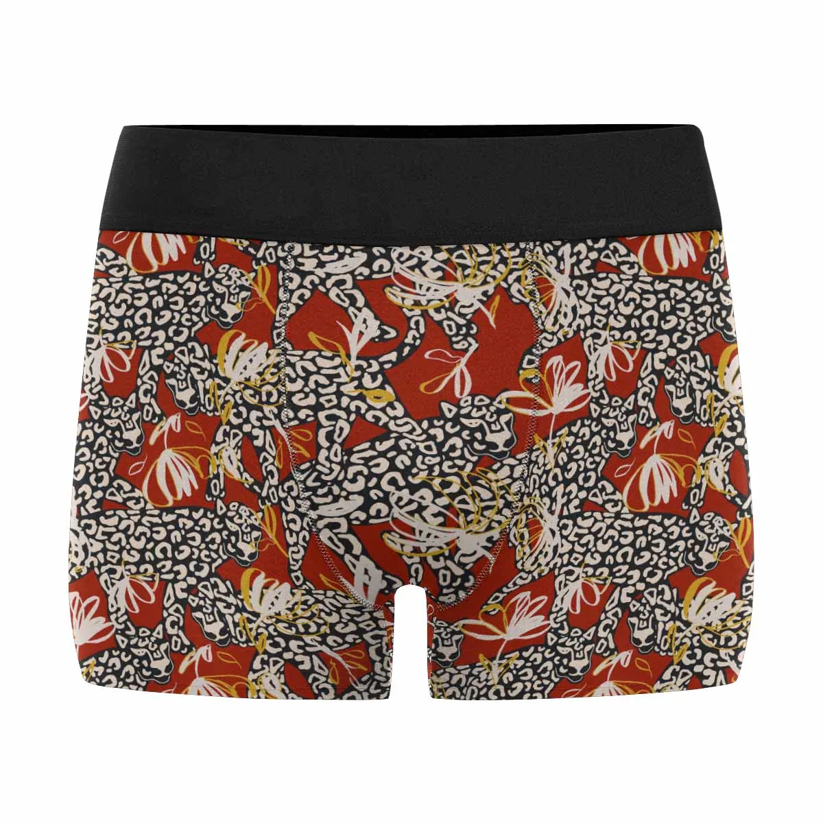 Floral Leopard Print Men's Oll-Over Print Boxer Brief, Underwear for Men Boyfriend Husband, Birthday and Valentine's Day gift
Floral Leopard Print Men's Oll-Over Print Boxer Brief, Underwear for Men Boyfriend Husband, Birthday and Valentine's Day gift