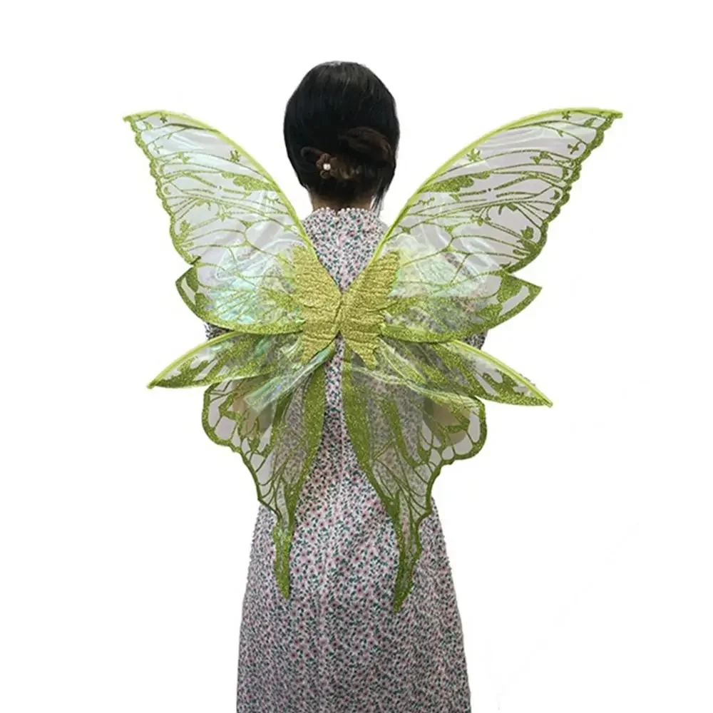 Creative Fairy Butterfly Wings Fluttering Wings Lightweight Dress Up Wings Set Handmade Sparkle Fairy Costume Wing Set
Creative Fairy Butterfly Wings Fluttering Wings Lightweight Dress Up Wings Set Handmade Sparkle Fairy Costume Wing Set