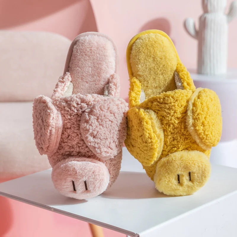 Funny Slipper 2022 New Winter Cotton Slippers Women's Cute Pig Shape Thickened Plush Warm Fur Slippers Man Couple
Funny Slipper 2022 New Winter Cotton Slippers Women's Cute Pig Shape Thickened Plush Warm Fur Slippers Man Couple