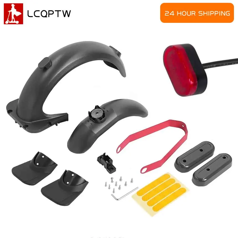 Front Rear Fender Side Cover Kit for Ninebot Max G30 Electric Scooter Fender Bracket LED Taillight Rear Decorative Cover Part
Front Rear Fender Side Cover Kit for Ninebot Max G30 Electric Scooter Fender Bracket LED Taillight Rear Decorative Cover Part