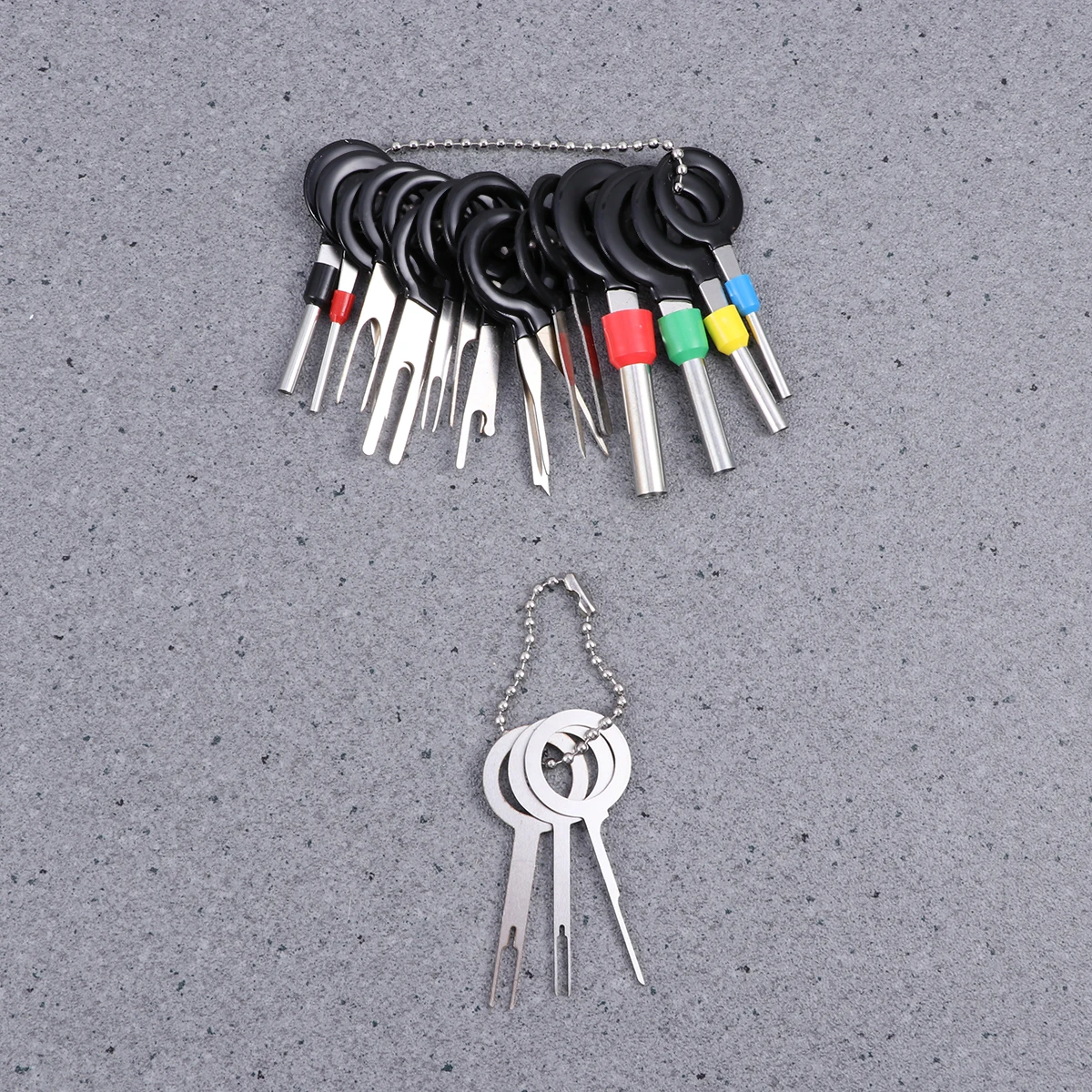 21pcs Auto Car Plug Terminal Extractor Tool Set For Pin Release Needle Removal Connector Disassemble Crimp Wire Harness
21pcs Auto Car Plug Terminal Extractor Tool Set For Pin Release Needle Removal Connector Disassemble Crimp Wire Harness