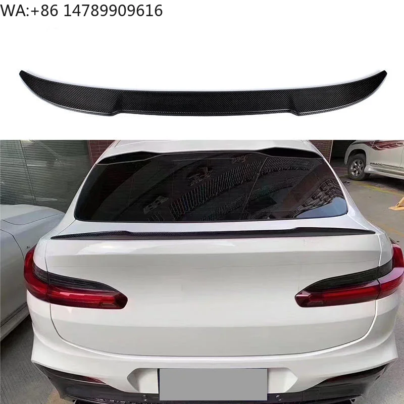 G02 X4 CS Style High Quality Carbon Fiber Rear Spoiler Trunk Wing Spoiler for X4 G02
G02 X4 CS Style High Quality Carbon Fiber Rear Spoiler Trunk Wing Spoiler for X4 G02