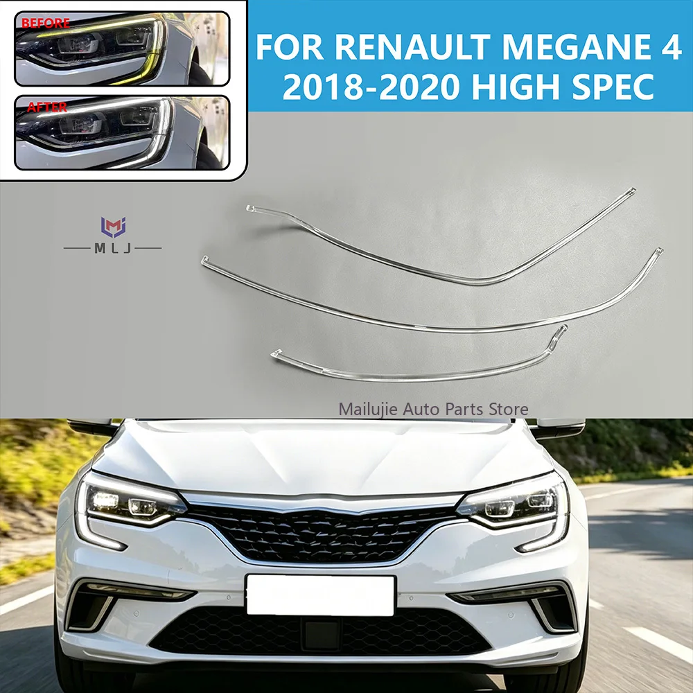 For Renault Megane 4 2018-2020 High Spec Angel Eyes Light Guide Strip LED Daytime Running Light Tube Headlamp car Accessories
For Renault Megane 4 2018-2020 High Spec Angel Eyes Light Guide Strip LED Daytime Running Light Tube Headlamp car Accessories