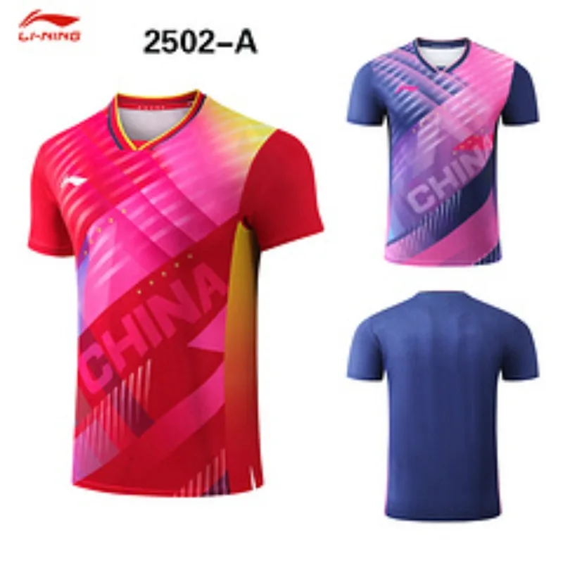 Li Ning Busan World Championships table tennis uniform men's national team short sleeved quick drying breathable jersey
Li Ning Busan World Championships table tennis uniform men's national team short sleeved quick drying breathable jersey