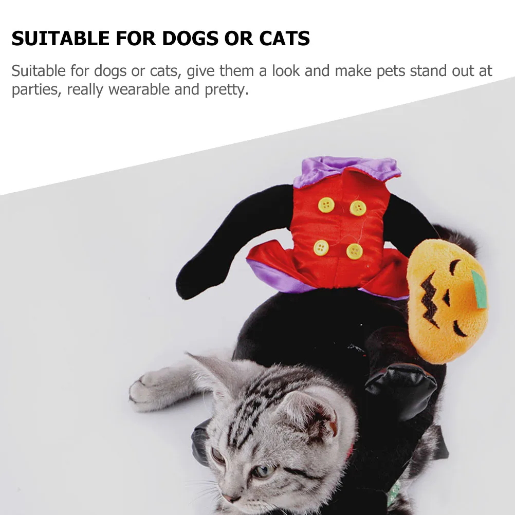 Pumpkin Riding A Horse Transform Outfit Pet Cosplay Clothing Halloween Dog The Cat Puppy Costume Small Cotton Medium Clothes
Pumpkin Riding A Horse Transform Outfit Pet Cosplay Clothing Halloween Dog The Cat Puppy Costume Small Cotton Medium Clothes