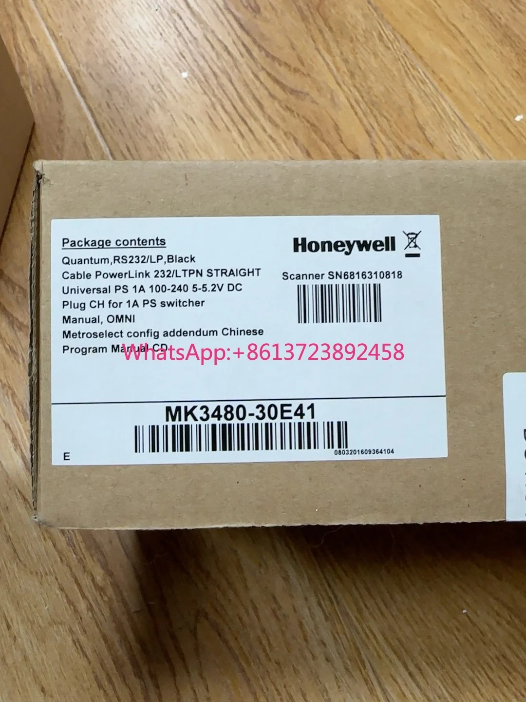 Honeywell MK3480-30E41 cleared, brand new and unused
Honeywell MK3480-30E41 cleared, brand new and unused