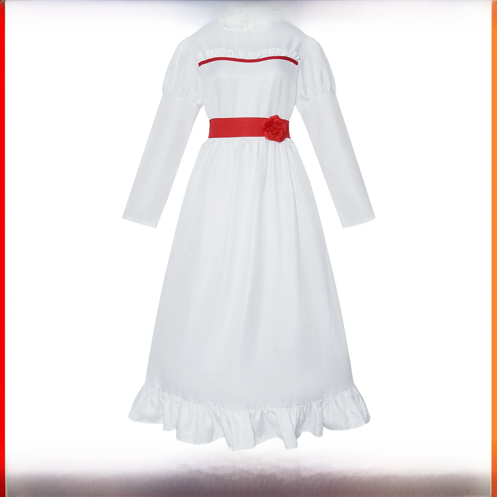 Annabelle White Dress Cosplay Costume Halloween Stage Performance Suit Women's Traditional Ethnic Clothing Polyester Fiber
Annabelle White Dress Cosplay Costume Halloween Stage Performance Suit Women's Traditional Ethnic Clothing Polyester Fiber
