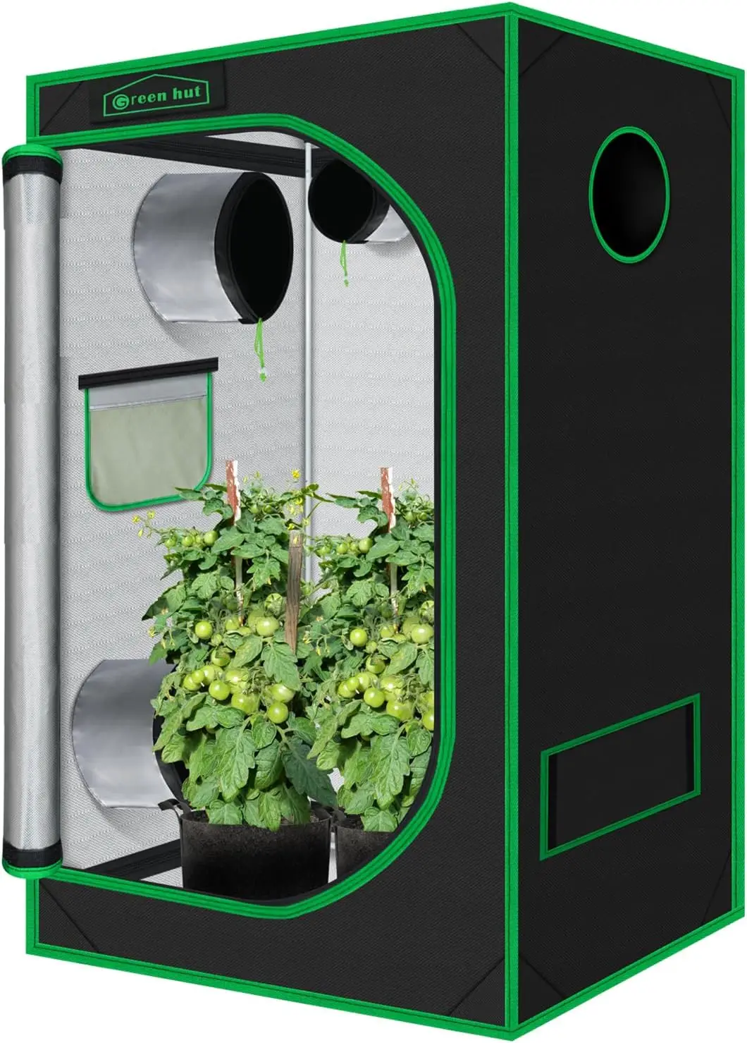 Indoor Grow Tent 48x24x60 with Observation Window and Removable Floor Tray for Hydroponic Plants
Indoor Grow Tent 48x24x60 with Observation Window and Removable Floor Tray for Hydroponic Plants