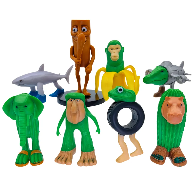 New 8PCS Brainrot Shark Figurine Tungtungsahur Figure Funny Doll Desktop Decoration Tralalero Tralala Figure Shark Figurine Gift
New 8PCS Brainrot Shark Figurine Tungtungsahur Figure Funny Doll Desktop Decoration Tralalero Tralala Figure Shark Figurine Gift